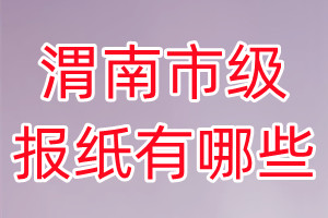 渭南市級(jí)報(bào)紙有哪些